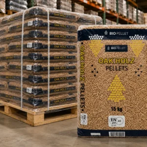 Pellet drzewny dębowy Oak Holz 8 mm paleta 975 kg