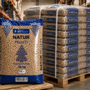 Pellet drzewny sosnowy Natur Pellet 6 mm paleta 975 kg