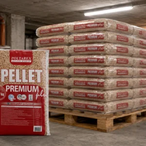 Pellet drzewny Poltarex ENplus A1 6 mm paleta 975 kg