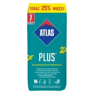 Klej Elastyczny do Płytek Atlas Plus C2TE S1 25kg